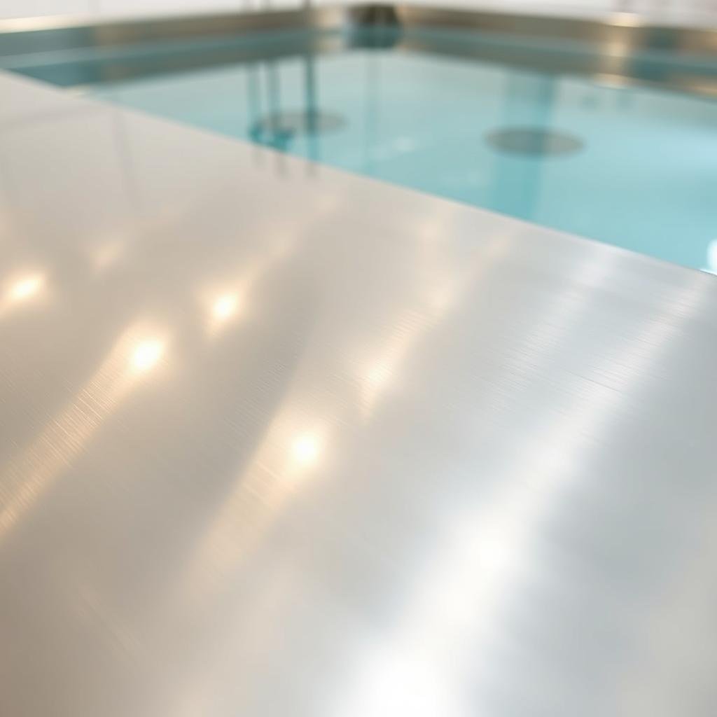 Acero inoxidable utilizado en camas para hidroterapia de colon