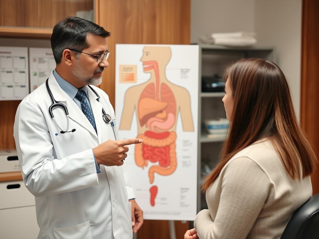 Consulta médica sobre salud intestinal y cómo limpiar el colon Consulta médica sobre salud intestinal y cómo limpiar el colon