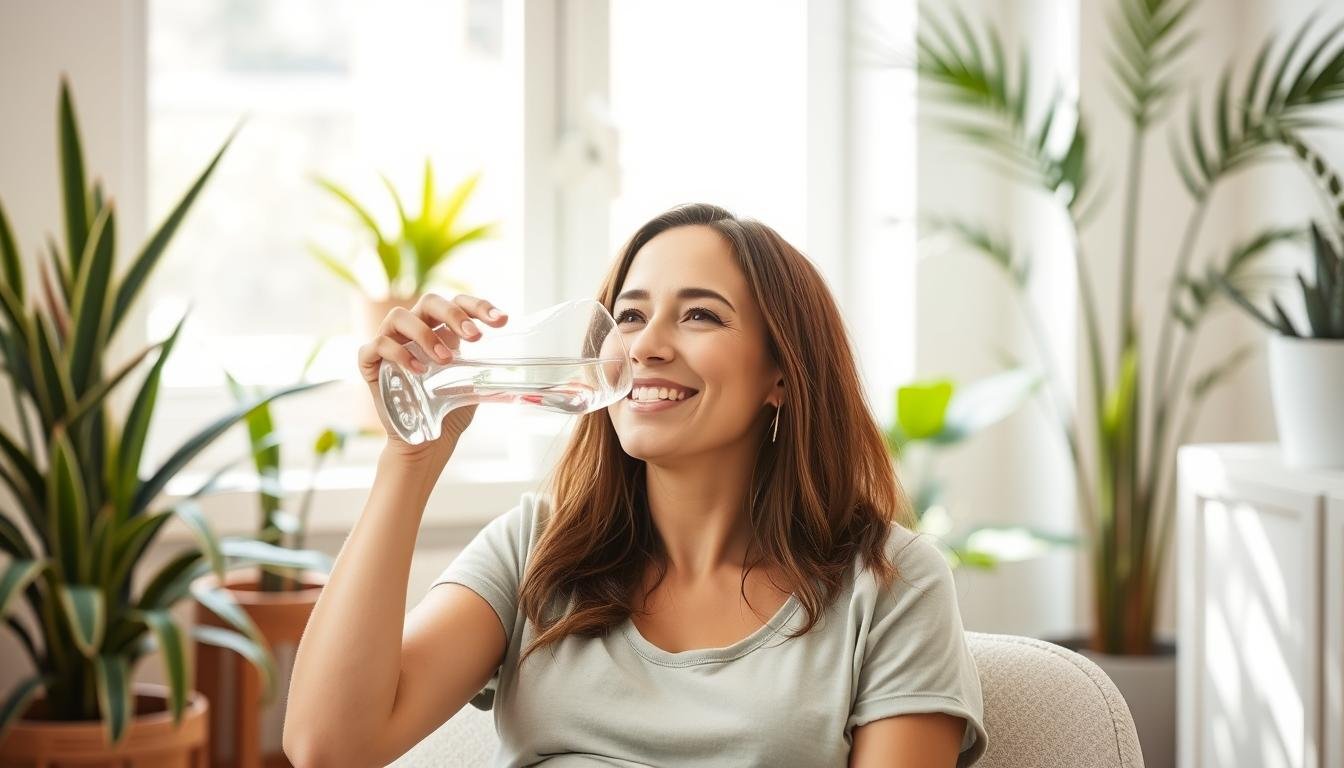 Persona con expresión de bienestar después de tratamiento de limpieza de colon CDMX Persona con expresión de bienestar después de tratamiento de limpieza de colon CDMX