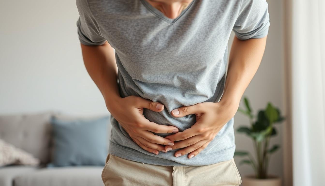 Persona mostrando síntomas de problemas digestivos que indican necesidad de limpieza de colon CDMX Persona mostrando síntomas de problemas digestivos que indican necesidad de limpieza de colon CDMX