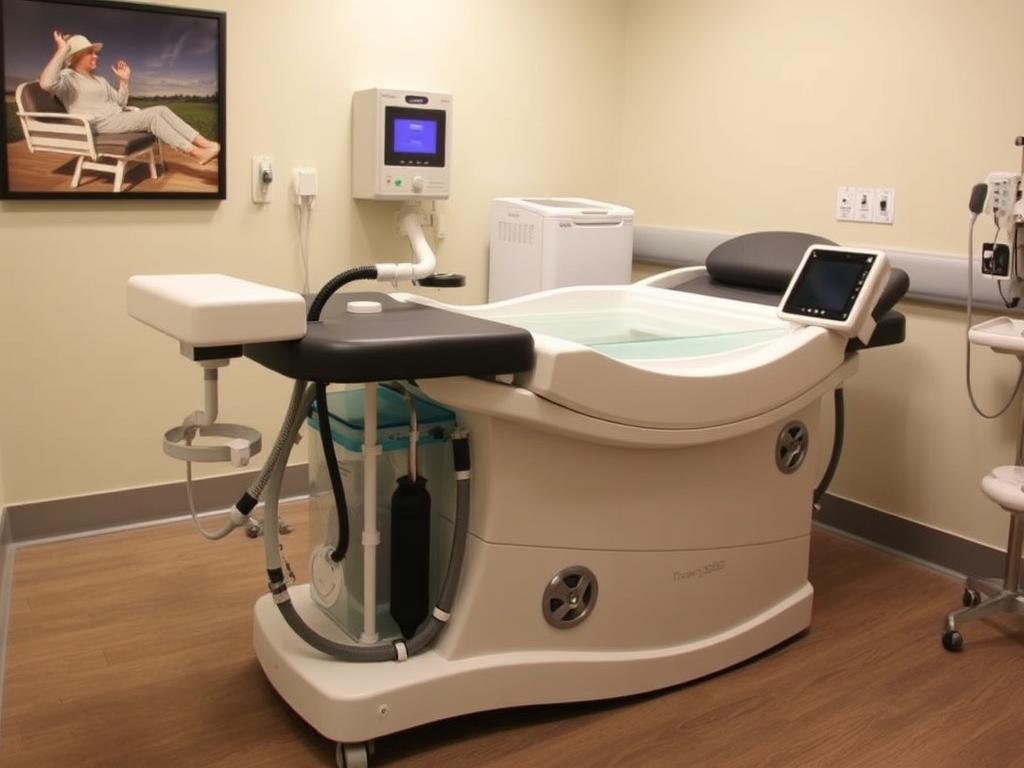 Cama para hidroterapia de colon Thriving Medical TM-2000