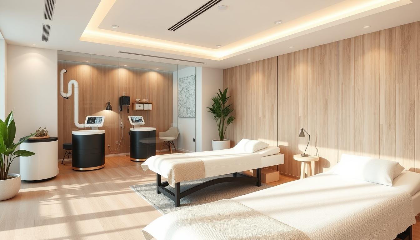 Centro de bienestar equipado con Máquinas de Hidroterapia de Colon