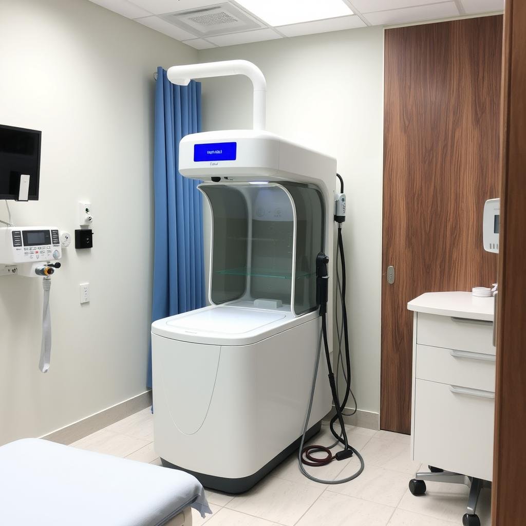 Centro médico con máquina para hidroterapia de colon Centro médico con máquina para hidroterapia de colon