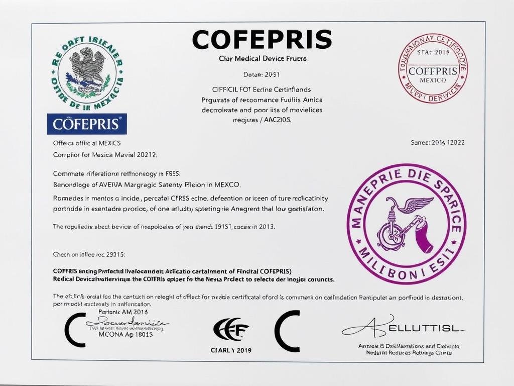Certificación COFEPRIS para equipos médicos en México