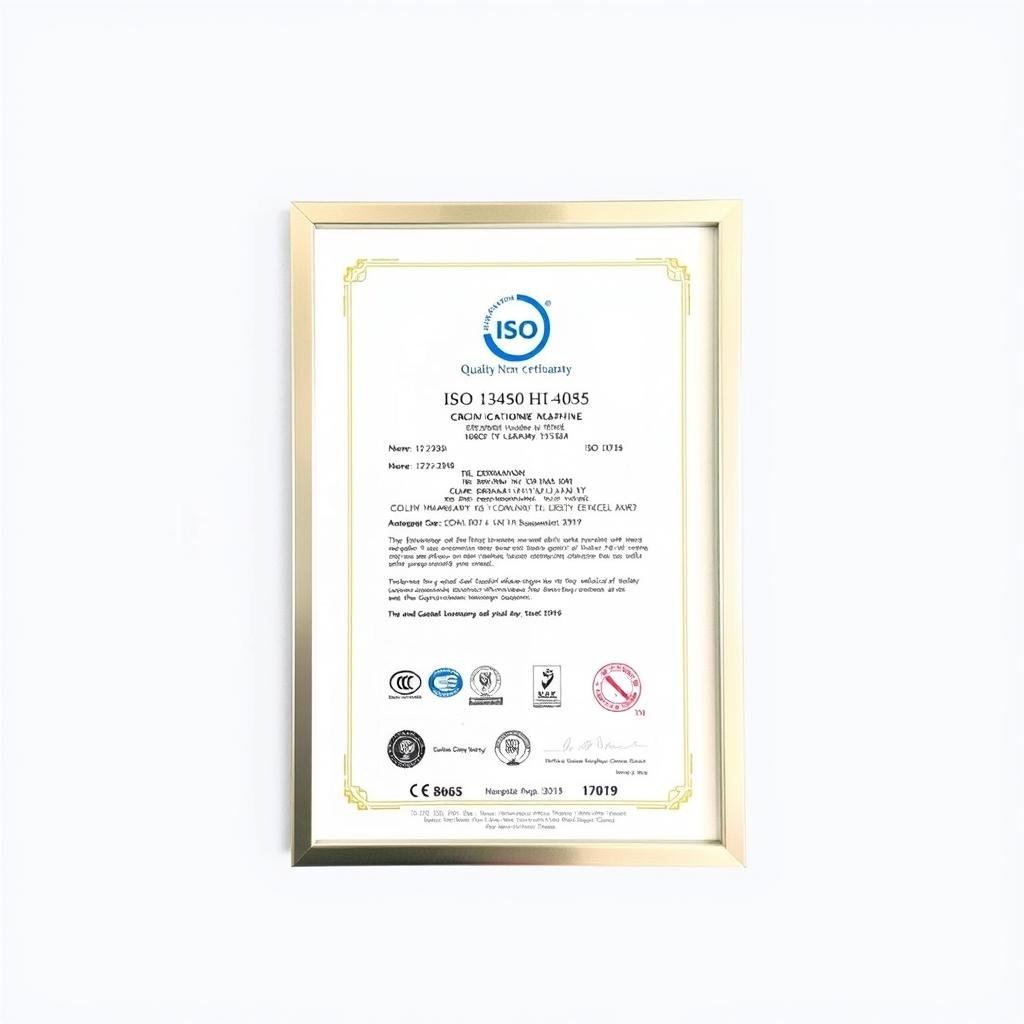 Certificación ISO 13485 para máquina de hidroterapia de colon Certificación ISO 13485 para máquina de hidroterapia de colon