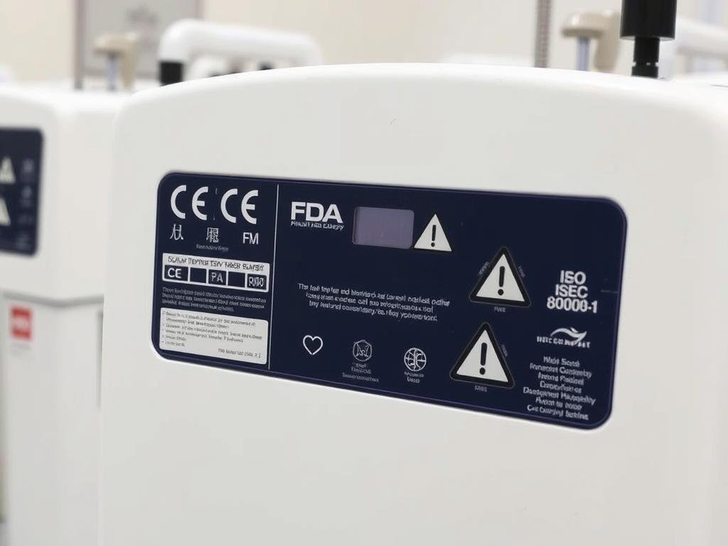 Certificaciones de seguridad de una máquina profesional de hidroterapia de colon Certificaciones de seguridad de una máquina profesional de hidroterapia de colon