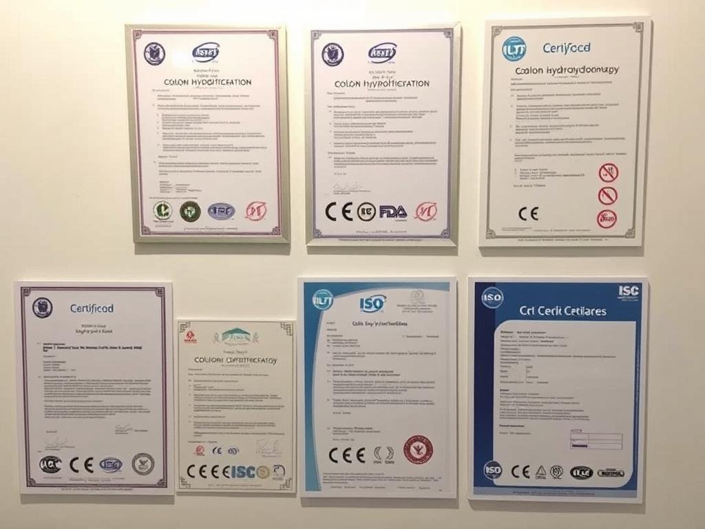 Certificaciones médicas y estándares de seguridad para Máquinas para Hidroterapia de Colon Certificaciones médicas y estándares de seguridad para Máquinas para Hidroterapia de Colon