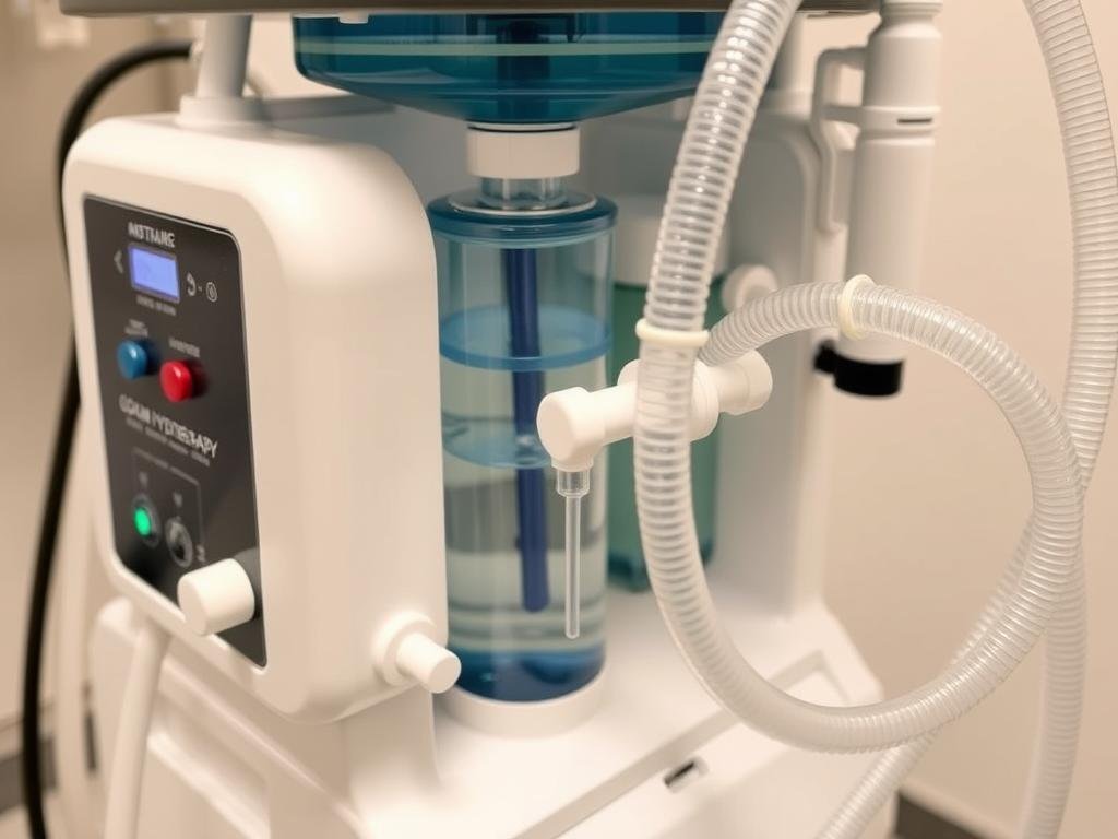 Componentes principales de una máquina para hidroterapia de colon Componentes principales de una máquina para hidroterapia de colon