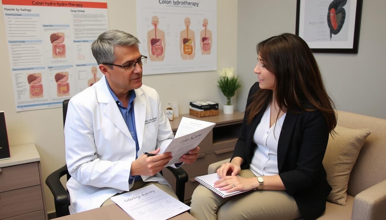 Consulta previa a la hidroterapia de colon con un especialista Consulta previa a la hidroterapia de colon con un especialista