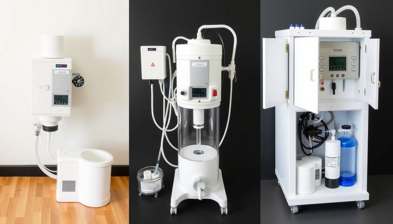 Diferentes modelos de máquinas para hidroterapia de colon Diferentes modelos de máquinas para hidroterapia de colon