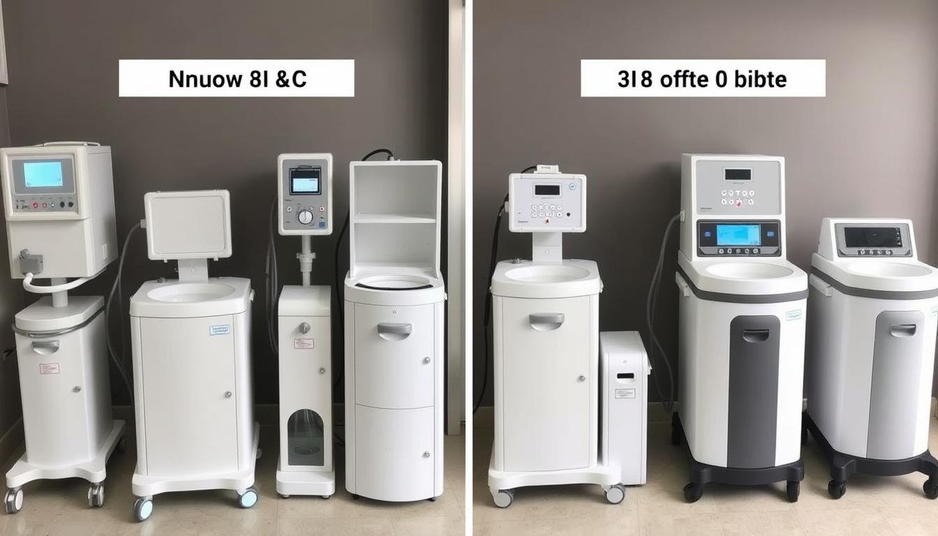 Diferentes modelos de máquinas para hidroterapia de colon Diferentes modelos de máquinas para hidroterapia de colon