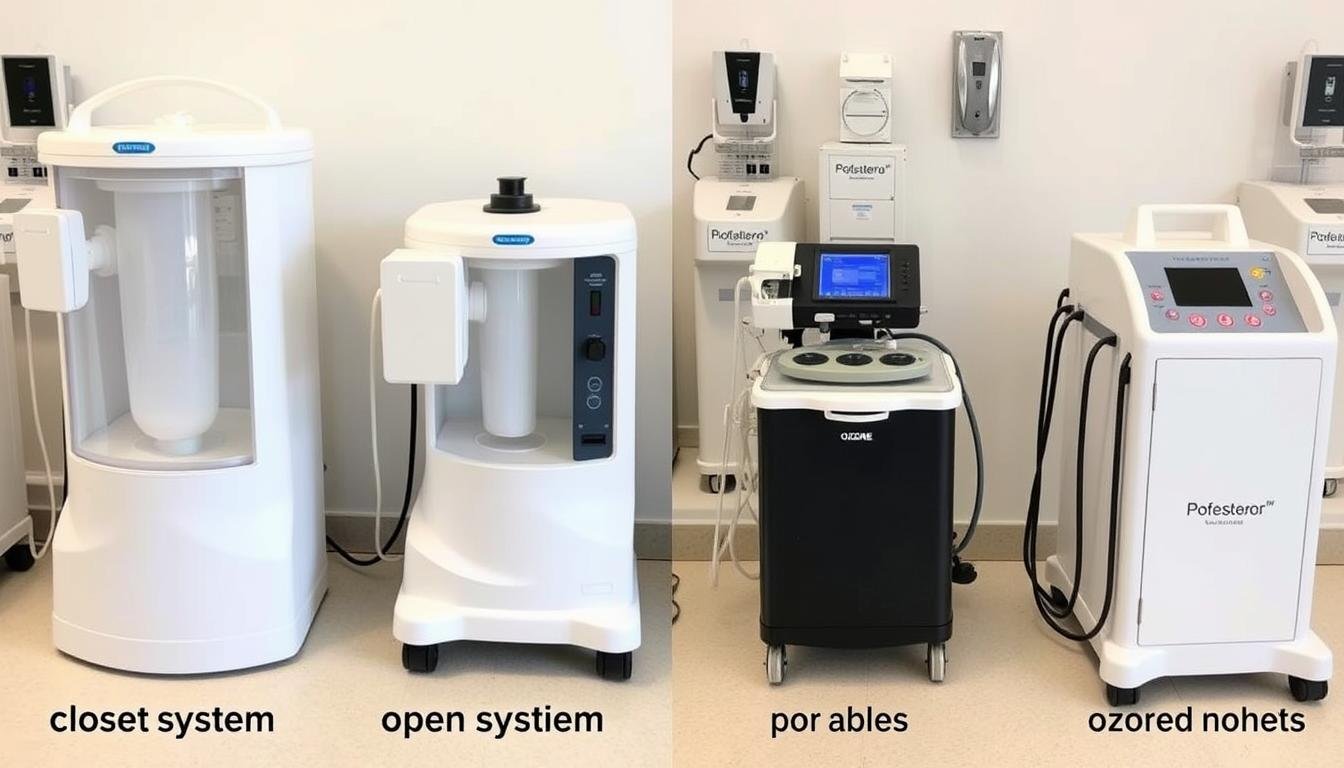 Diferentes modelos de máquinas para hidroterapia de colon Diferentes modelos de máquinas para hidroterapia de colon