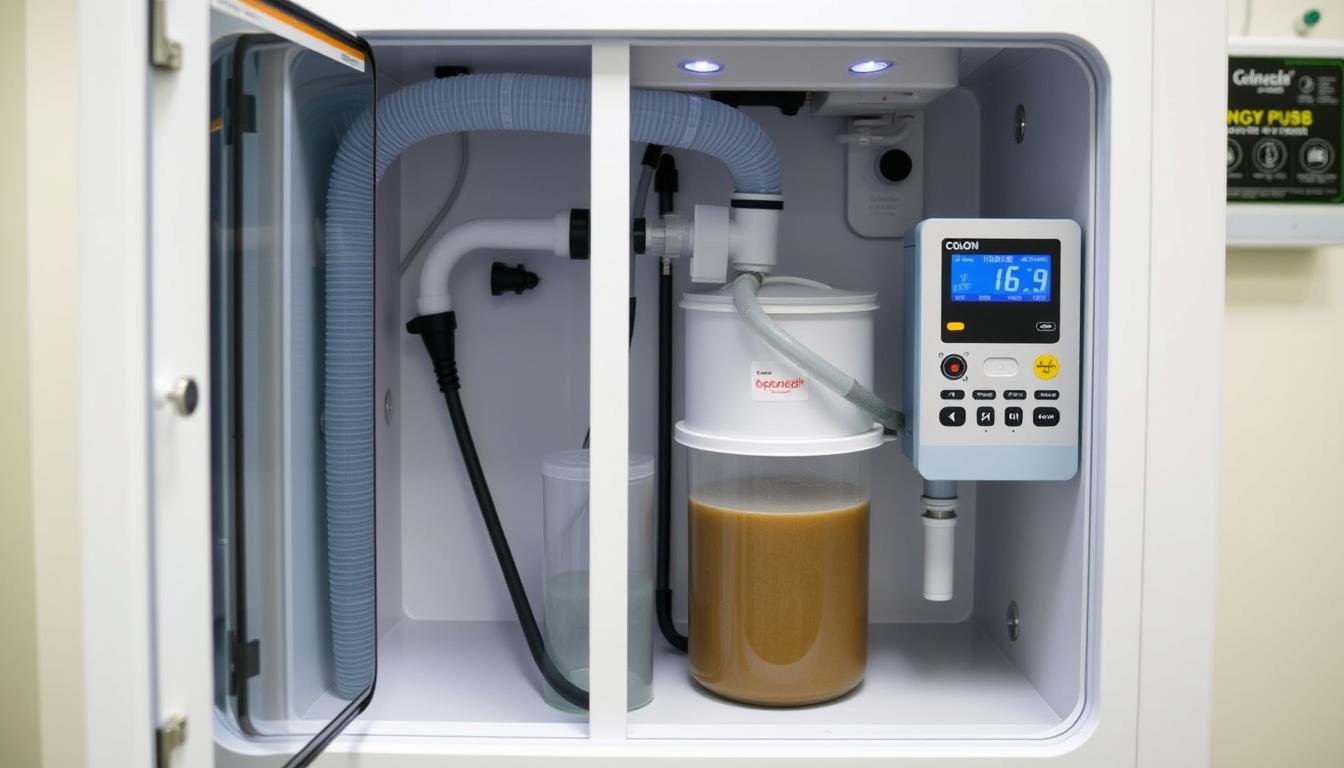 Equipo de hidroterapia de colon cerrada con panel digital Equipo de hidroterapia de colon cerrada con panel digital