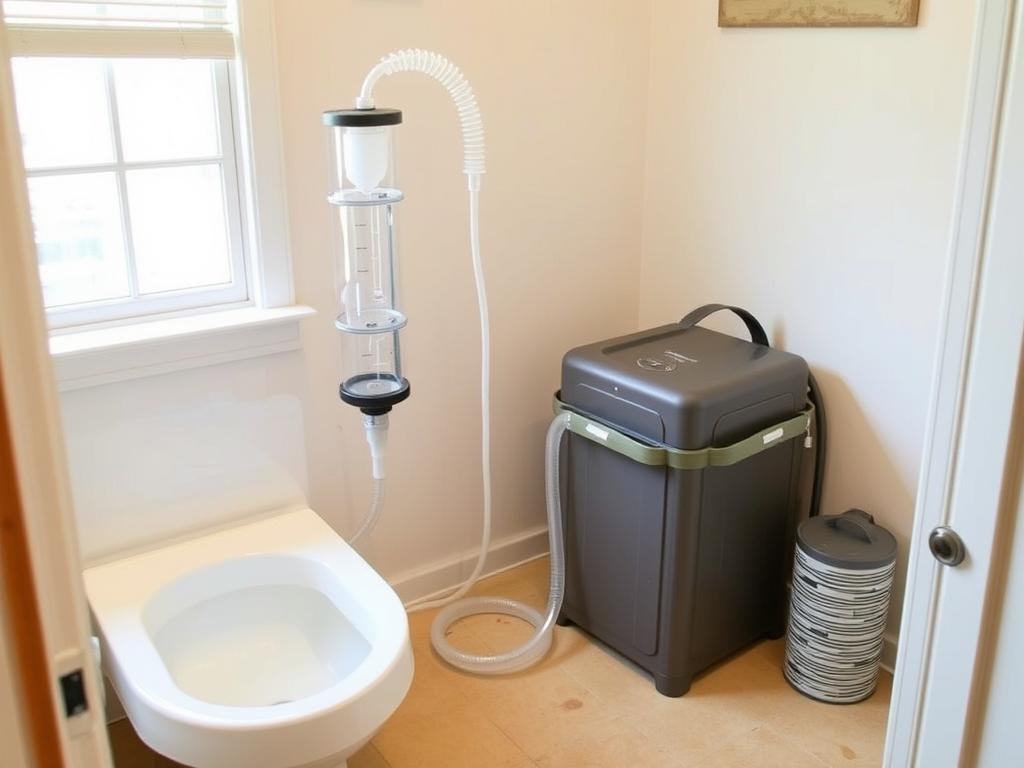 Equipo para hidroterapia de colon de uso doméstico