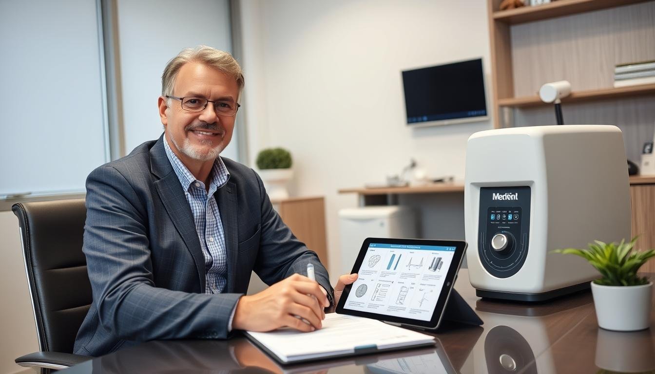 Especialista en hidroterapia de colon ofreciendo consulta profesional Especialista en hidroterapia de colon ofreciendo consulta profesional