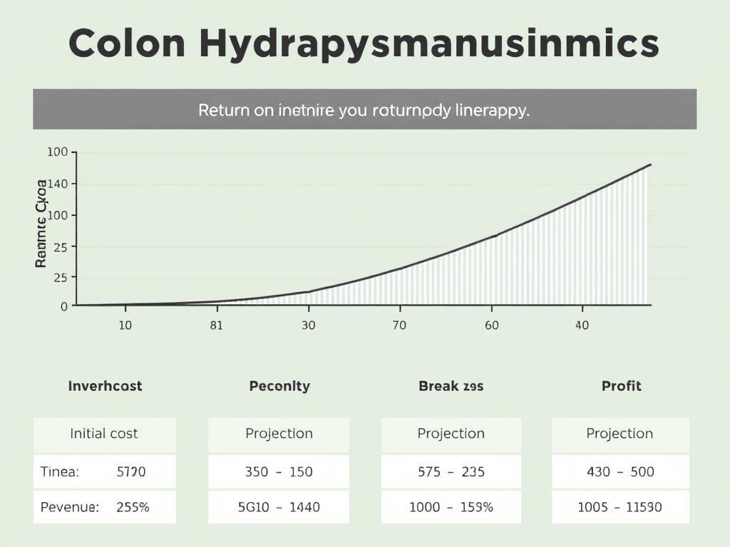 Gráfico de retorno de inversión para máquina de hidroterapia de colon Gráfico de retorno de inversión para máquina de hidroterapia de colon