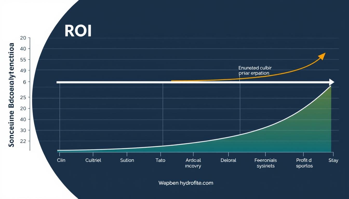 Gráfico de retorno de inversión para máquinas de hidroterapia de colon Gráfico de retorno de inversión para máquinas de hidroterapia de colon