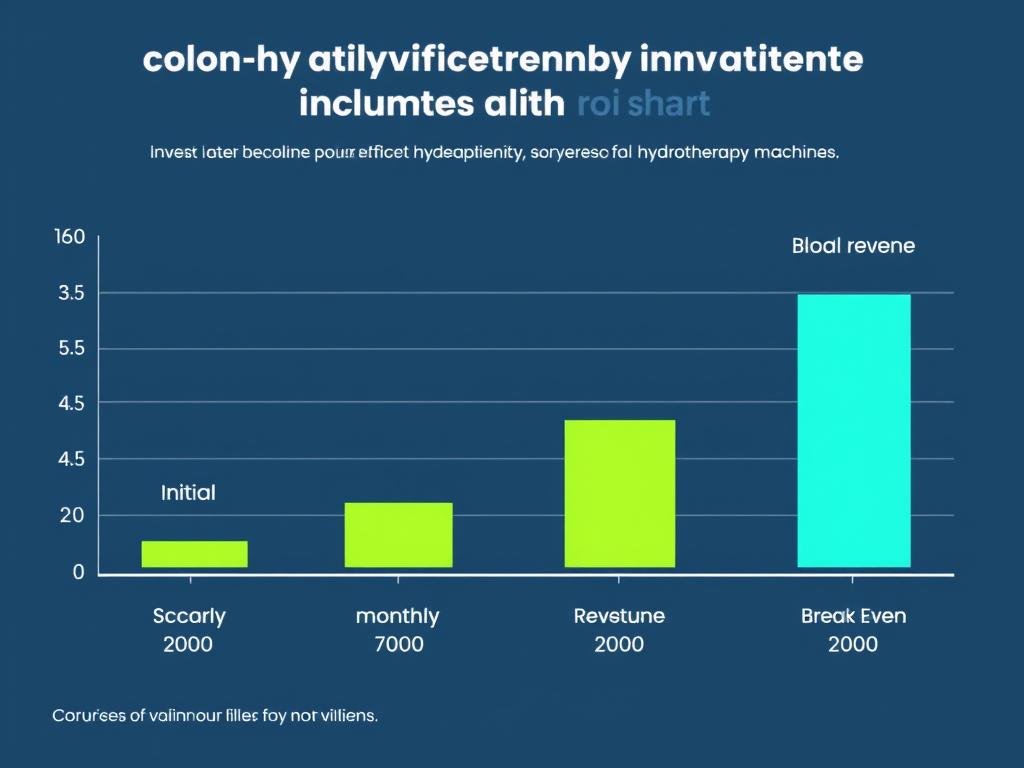 Gráfico de retorno de inversión para máquinas de hidroterapia de colon Gráfico de retorno de inversión para máquinas de hidroterapia de colon