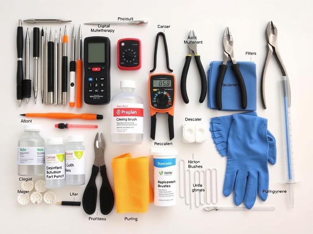 Kit completo de herramientas y materiales para mantenimiento de Máquinas para Hidroterapia de Colon Kit completo de herramientas y materiales para mantenimiento de Máquinas para Hidroterapia de Colon