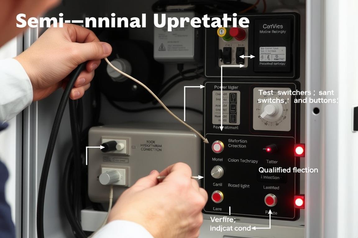 Mantenimiento del sistema eléctrico de una Máquina para Hidroterapia de Colon