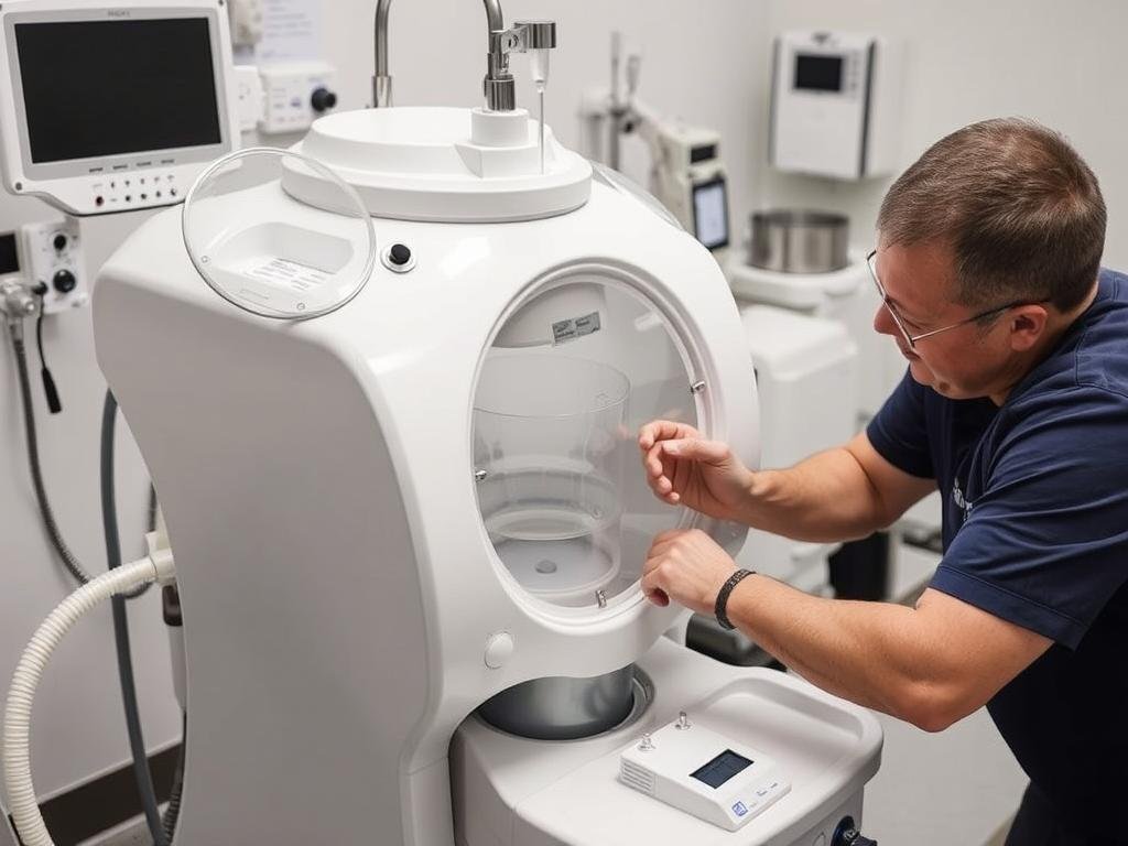 Mantenimiento preventivo de máquina para hidroterapia de colon Mantenimiento preventivo de máquina para hidroterapia de colon