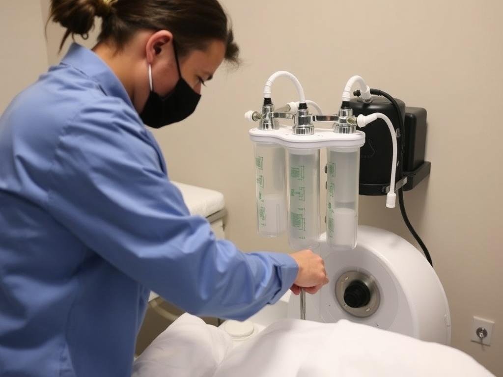 Mantenimiento semanal del sistema de filtración