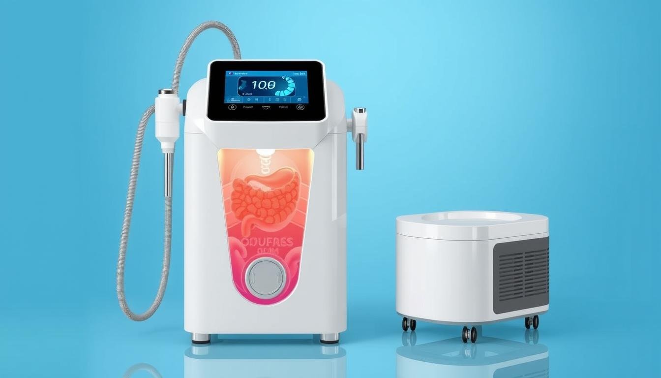 Máquina para hidroterapia de colon modelo Max-Pro con personalización y control digital completo Máquina para hidroterapia de colon modelo Max-Pro con personalización y control digital completo