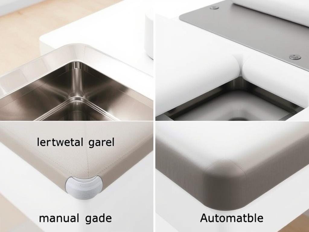 Materiales de construcción de una cama para hidroterapia de colon