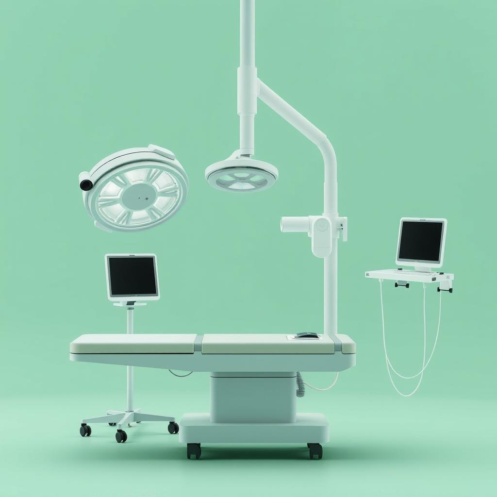 Materiales ecológicos utilizados en equipos médicos modernos