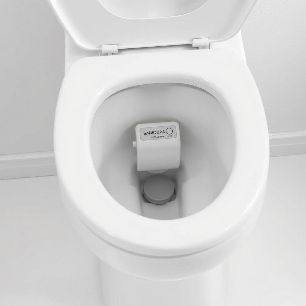 SAMODRA Bidé Ultra-Slim para inodoro