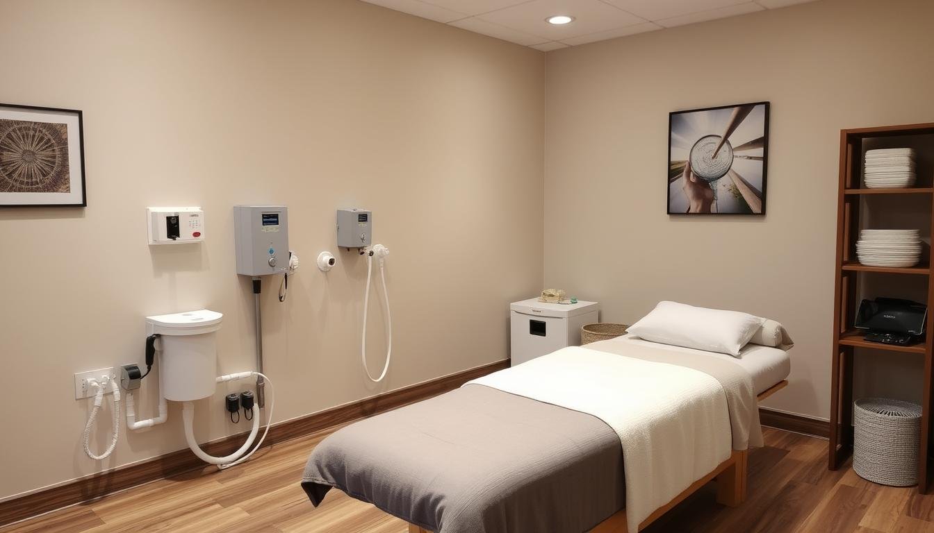 Sala de hidroterapia de colon profesional completamente equipada Sala de hidroterapia de colon profesional completamente equipada