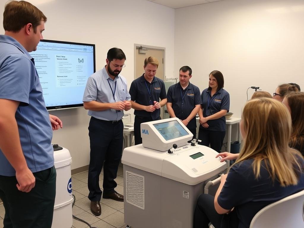 Sesión de capacitación técnica para distribuidores de máquinas MAIKONG Sesión de capacitación técnica para distribuidores de máquinas MAIKONG