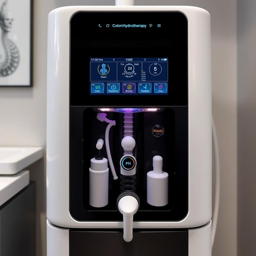 Sistema avanzado integrado para hidroterapia de colon Sistema avanzado integrado para hidroterapia de colon