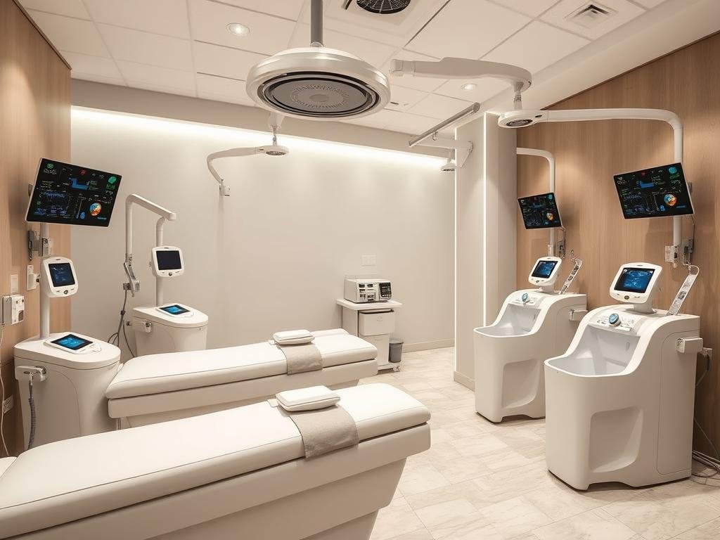 Sistema avanzado para hidroterapia de colon en un centro especializado