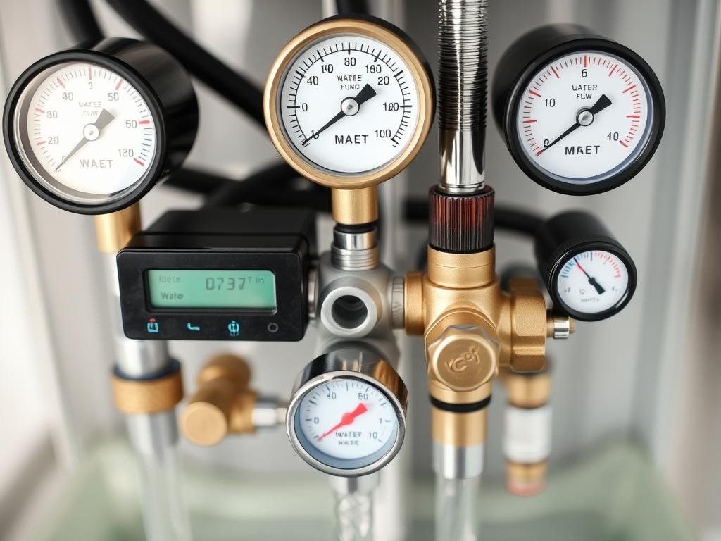 Sistema de control de presión y flujo de agua en Máquina para Hidroterapia de Colon Sistema de control de presión y flujo de agua en Máquina para Hidroterapia de Colon