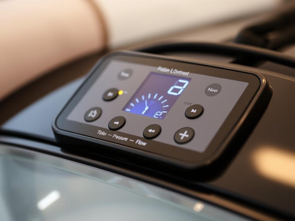 Sistema de control digital de una cama para hidroterapia de colon