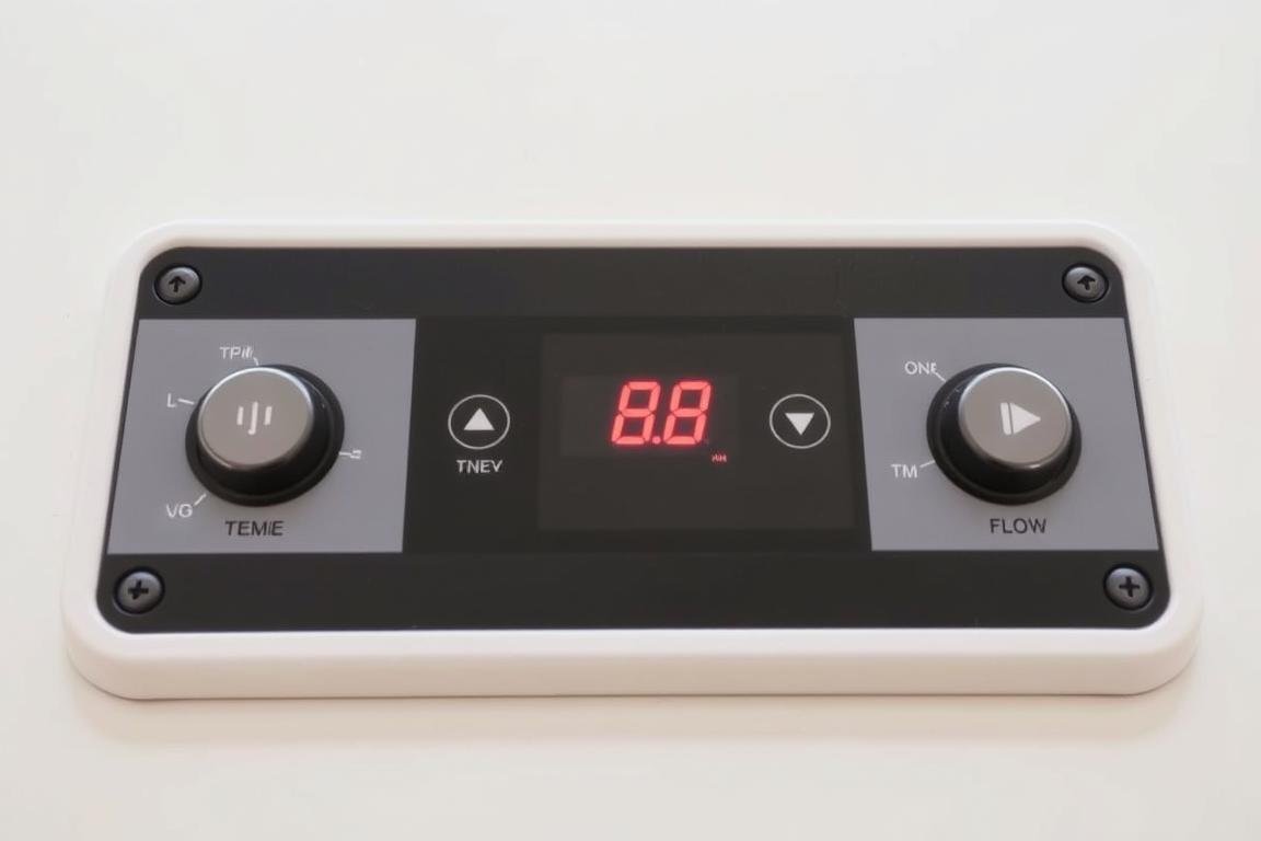 Sistema de control digital de una cama para hidroterapia de colon Sistema de control digital de una cama para hidroterapia de colon