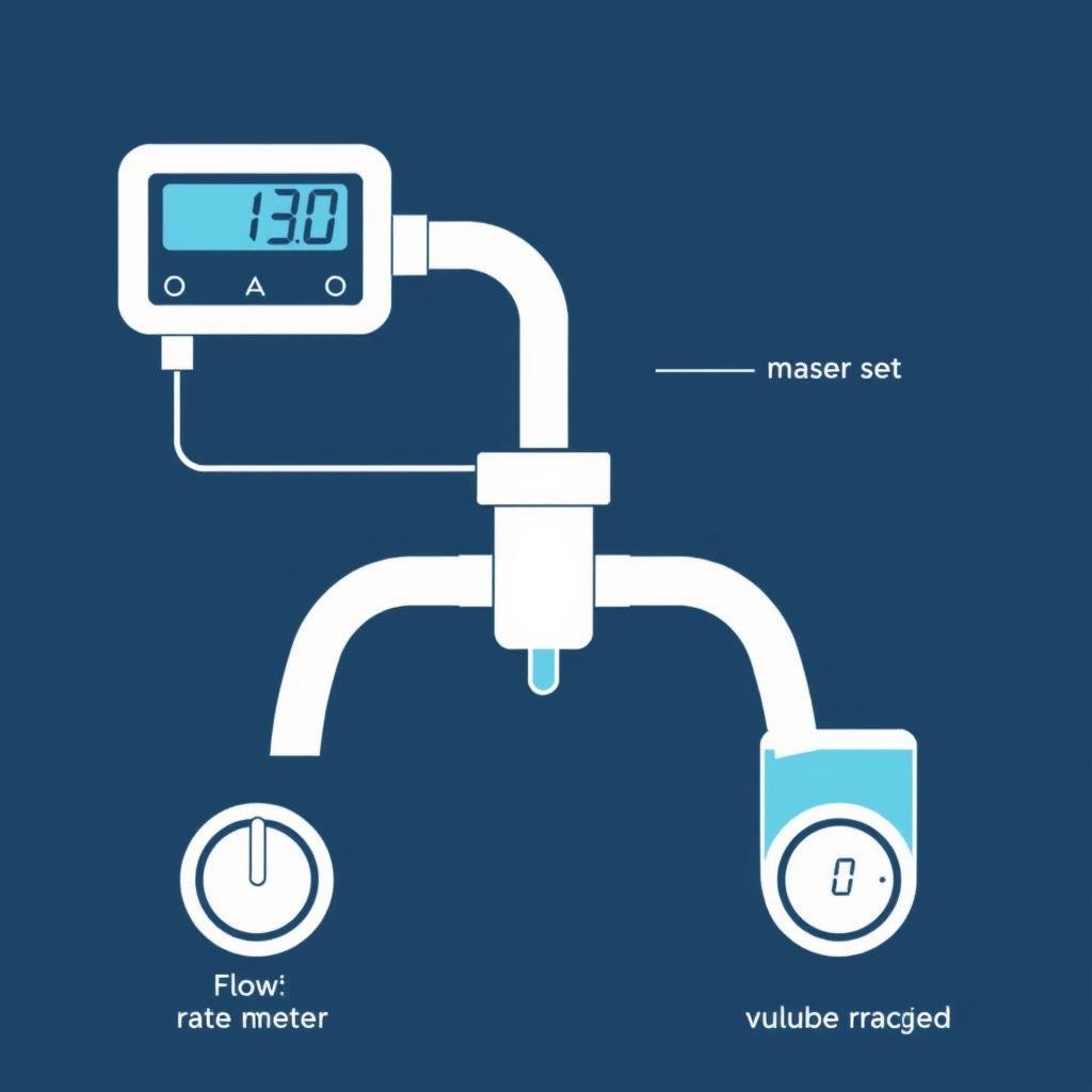 Sistema de monitoreo de flujo de agua para hidroterapia de colon