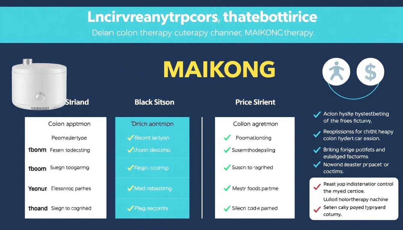 Tabla comparativa de precios de máquinas para hidroterapia de colon en México Tabla comparativa de precios de máquinas para hidroterapia de colon en México