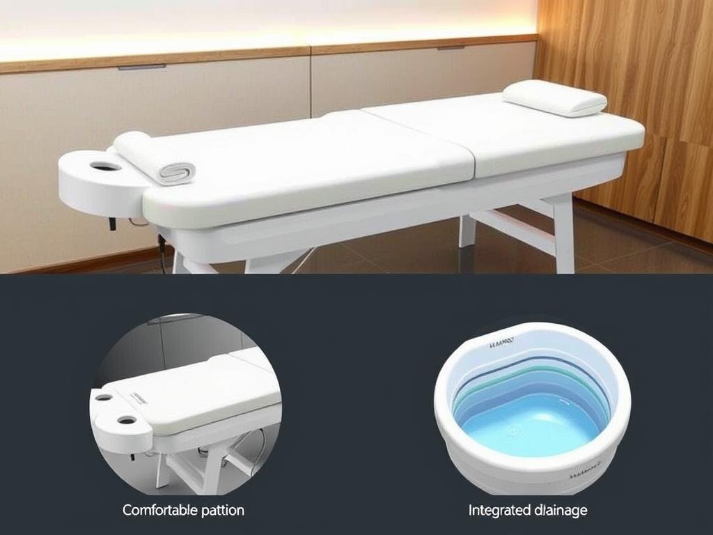 Cama para hidroterapia de colon MAIKONG Cama para hidroterapia de colon MAIKONG