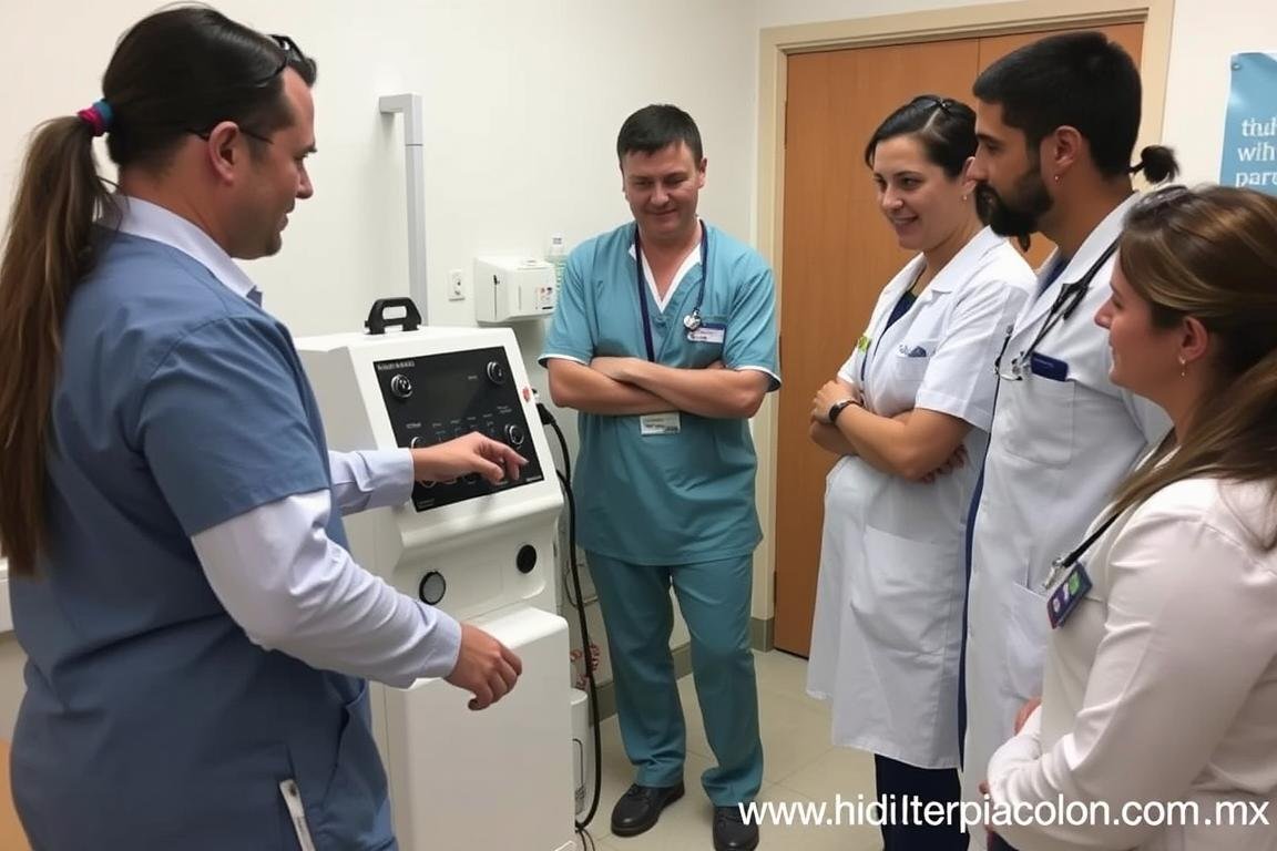 Capacitación para uso de máquina para hidroterapia de colon MAIKONG Capacitación para uso de máquina para hidroterapia de colon MAIKONG