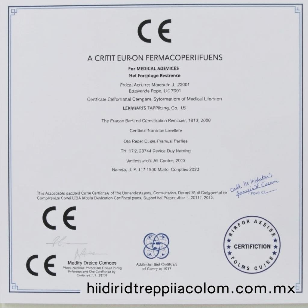 Certificación CE para Máquina para hidroterapia de colon MAIKONG Certificación CE para Máquina para hidroterapia de colon MAIKONG