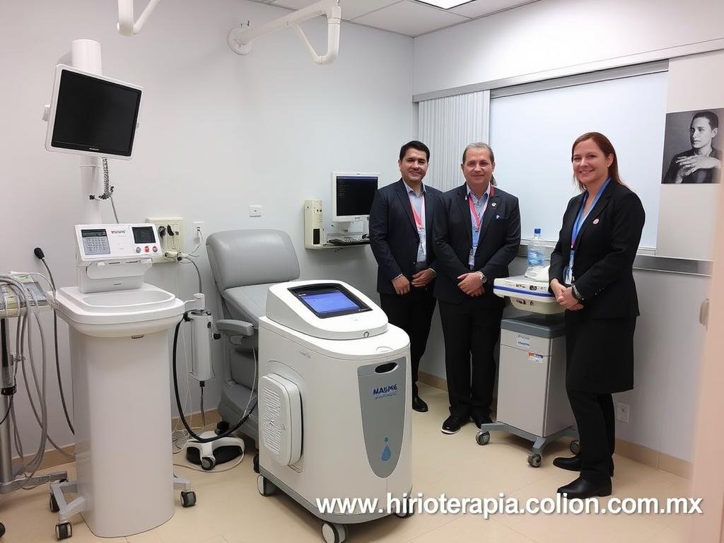 Clínica de gastroenterología en Monterrey con máquina para hidroterapia de colon MAIKONG