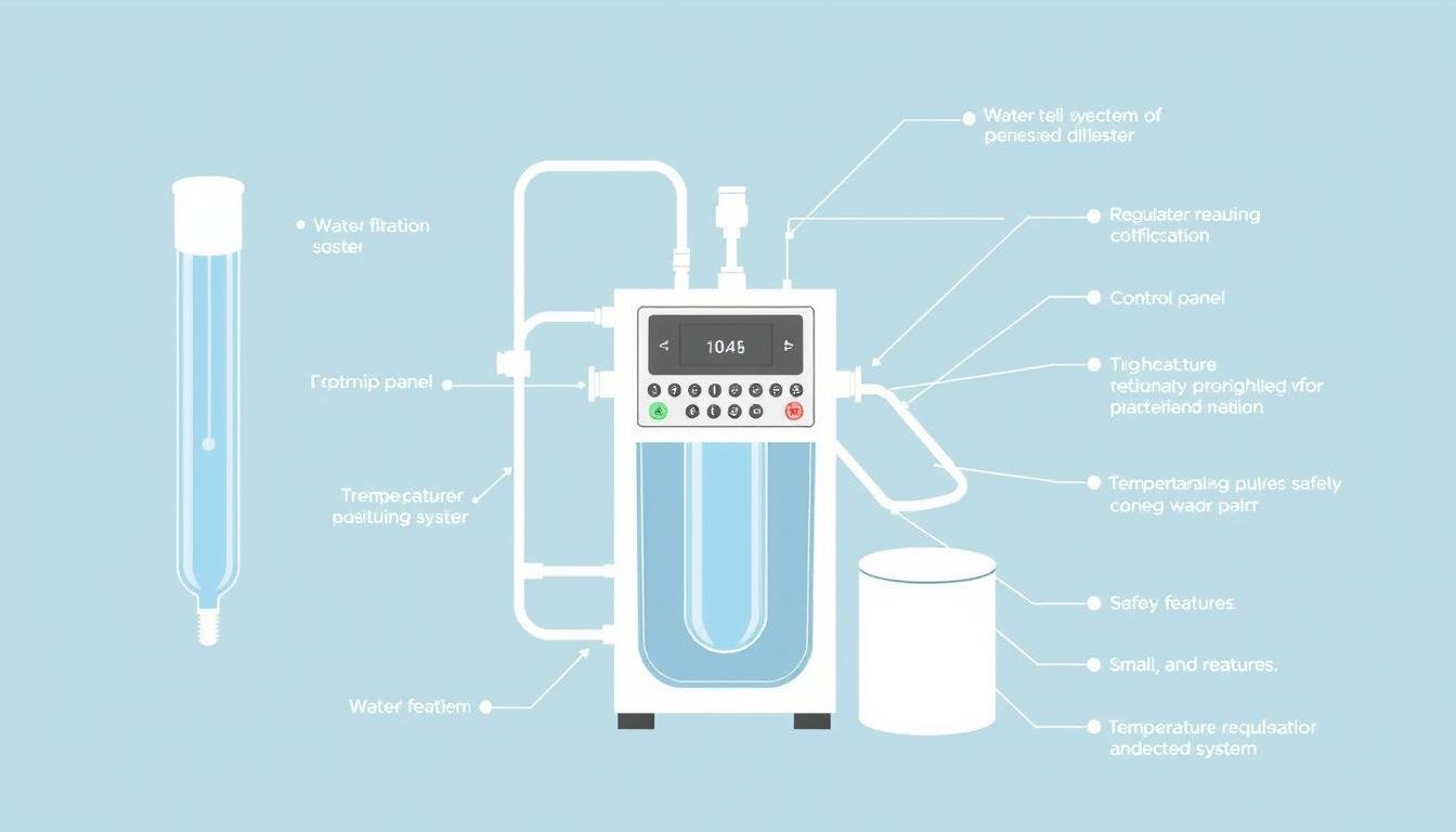Componentes técnicos de la Máquina para hidroterapia de colon MAIKONG Componentes técnicos de la Máquina para hidroterapia de colon MAIKONG
