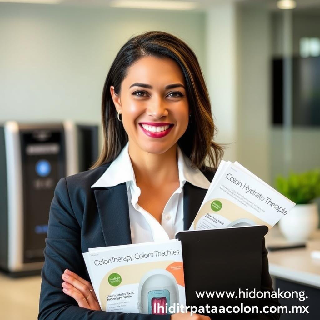 Consultora de ventas de MAIKONG para máquinas de hidroterapia de colon Consultora de ventas de MAIKONG para máquinas de hidroterapia de colon