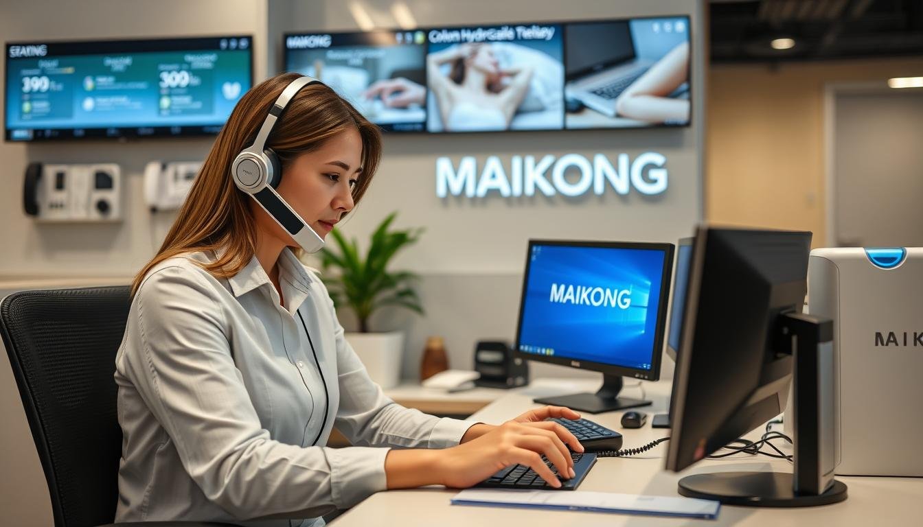 Contacto para máquina para hidroterapia de colon MAIKONG Contacto para máquina para hidroterapia de colon MAIKONG