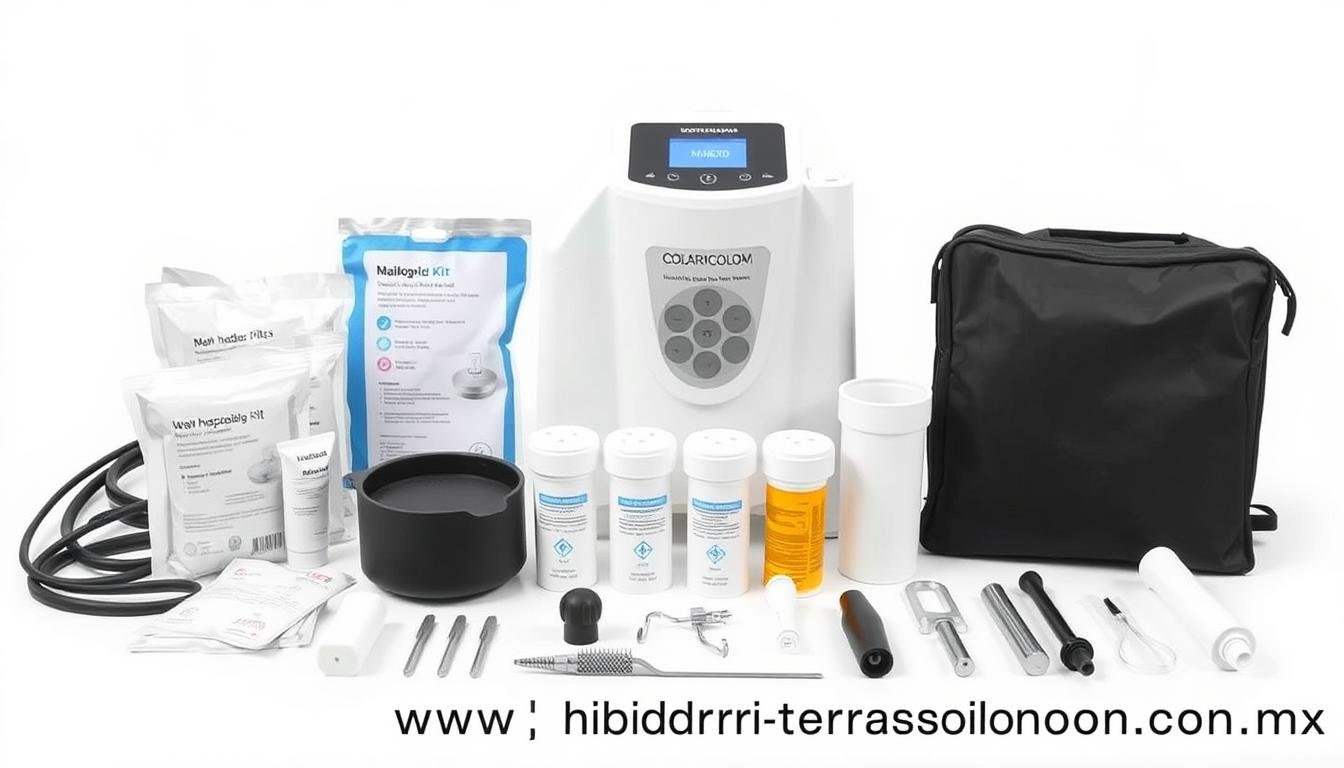 Equipo completo de hidroterapia de colon MAIKONG con accesorios Equipo completo de hidroterapia de colon MAIKONG con accesorios