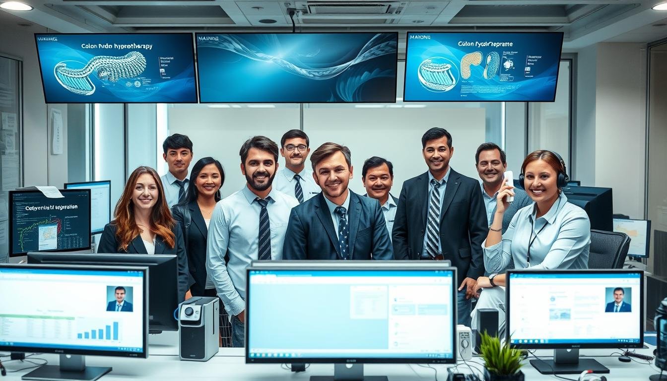 Equipo de soporte técnico MAIKONG para Máquinas para hidroterapia de colon Equipo de soporte técnico MAIKONG para Máquinas para hidroterapia de colon