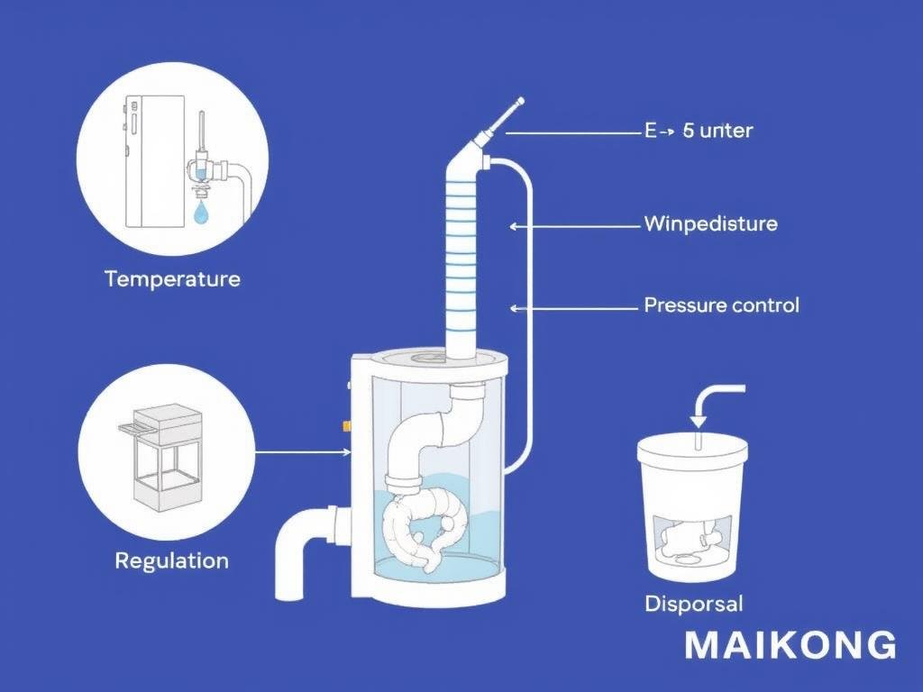 Funcionamiento de una Máquina para hidroterapia de colon con sus componentes principales Funcionamiento de una Máquina para hidroterapia de colon con sus componentes principales