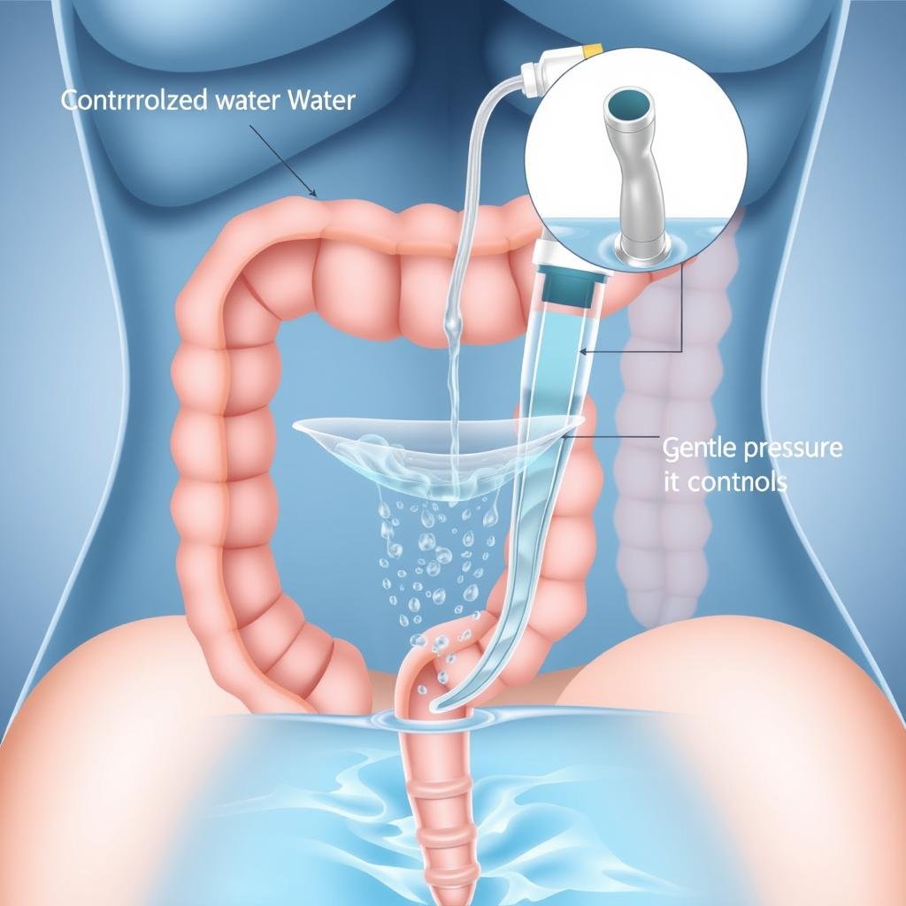 Infusión controlada en máquina para hidroterapia de colon Infusión controlada en máquina para hidroterapia de colon